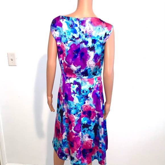 JONES NY COLLECTION Formal Watercolor Dress - Picture 5 of 9